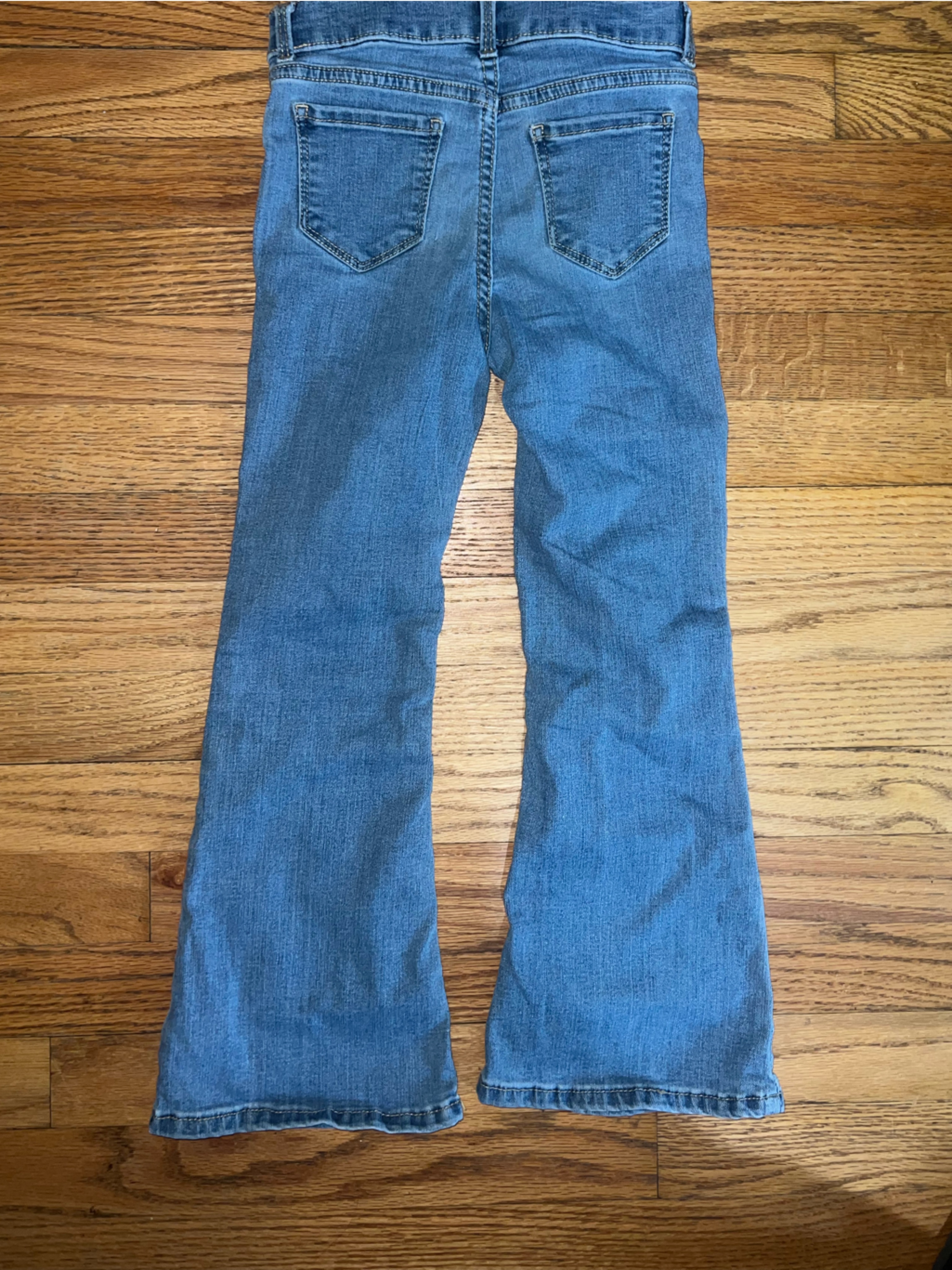 Kids Blue Denim Flare Jeans